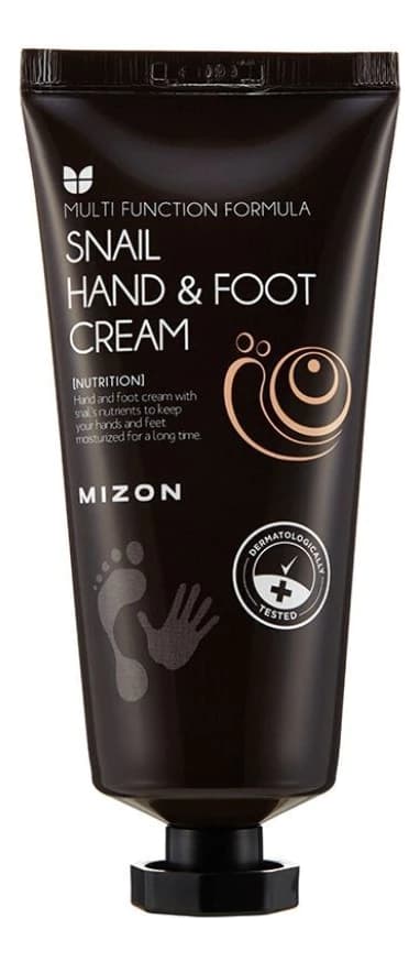 Mizon Крем для рук и ног с муцином улитки Snail Hand And Foot Cream
