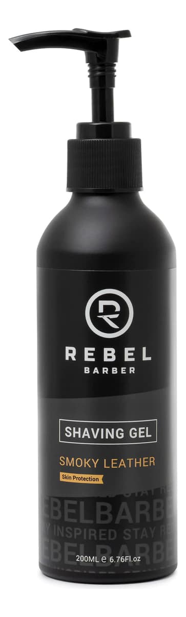 Rebel Barber Гель для бритья Shaving Gel Smoky Leather