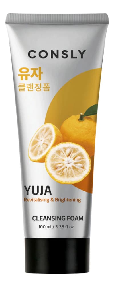 Consly Витаминизирующая пенка для умывания с экстрактом юдзу Yuja Cleansing Foam