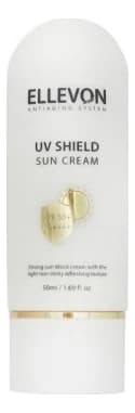 ELLEVON Солнцезащитный крем для лица UV Shield Sun Cream SPF50+ PA++++