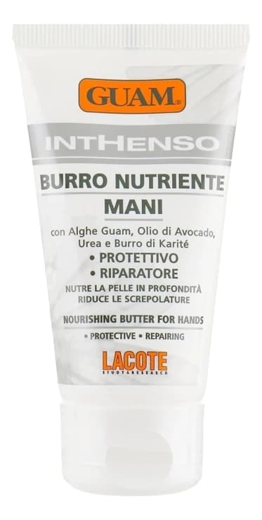 GUAM Крем для рук с маслом карите питательный Inthenso Burro Nutriente Mani