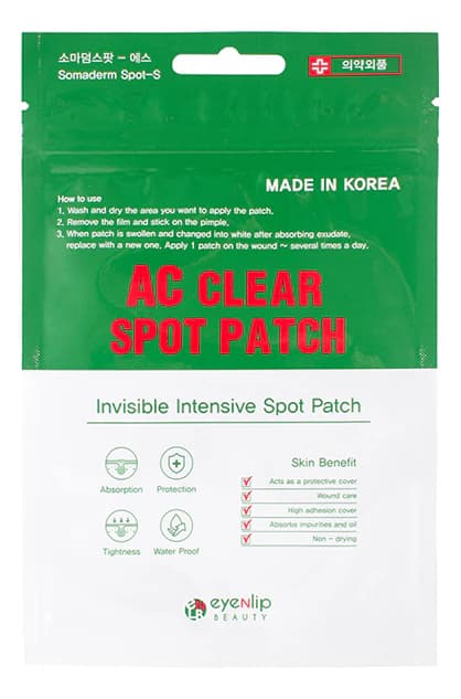 Eyenlip Маски-патчи для проблемной кожи лица AC Clear Spot Patch