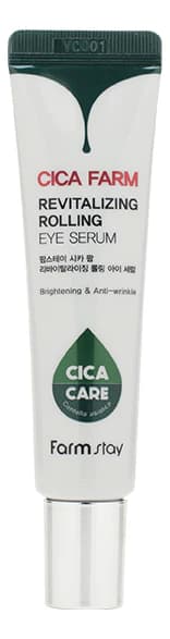 Farm Stay Сыворотка для области вокруг глаз с экстрактом азиатской центеллы Cica Farm Revitalizing Rolling Eye Serum