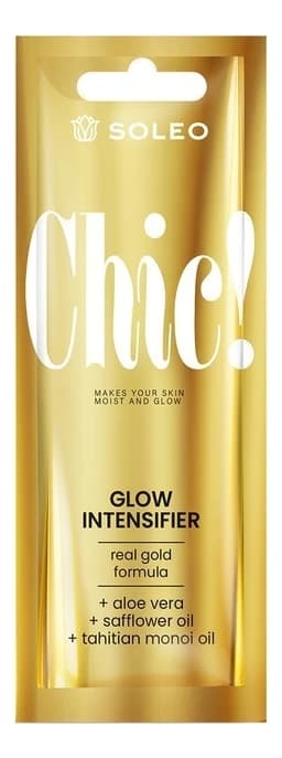Soleo Крем-ускоритель для загара с частицами золота Chic! Glow Intensifier Крем-ускоритель