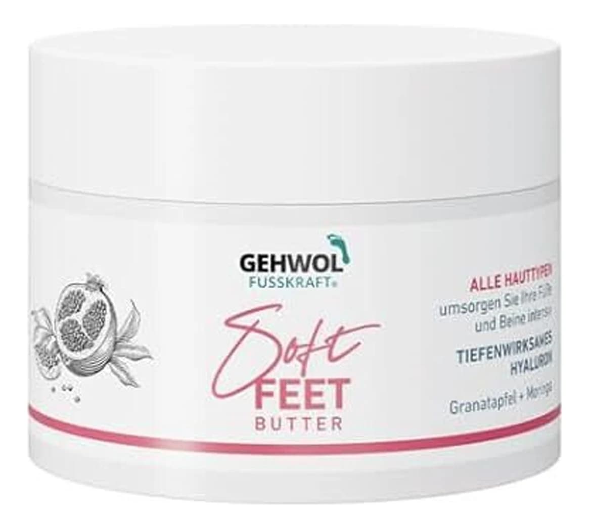 Gehwol Крем-баттер для ног с экстрактом граната и маслом моринга Fusskraft Soft Feet Butter