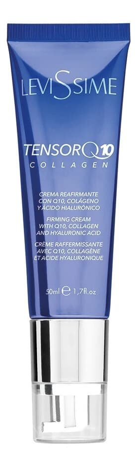 Levissime Крем для лица с коллагеном, коэнзимом Q10 и гиалуроновой кислотой Tensor Q10 Collagen