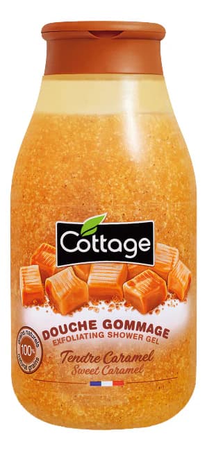 Cottage Отшелушивающий гель для душа Exfoliating Shower Gel Sweet Caramel