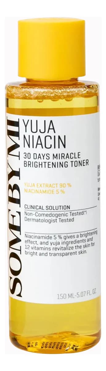 Some By Mi Осветляющий тонер для лица с экстрактом юдзу Yuja Niacin 30 Days Miracle Brightening Toner