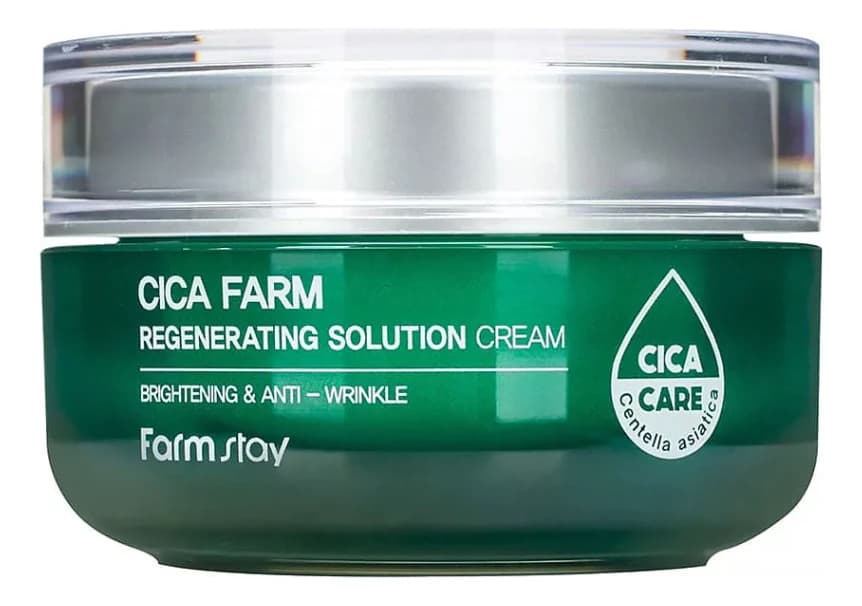 Farm Stay Восстанавливающий крем для лица Cica Farm Regenerating Solution Cream