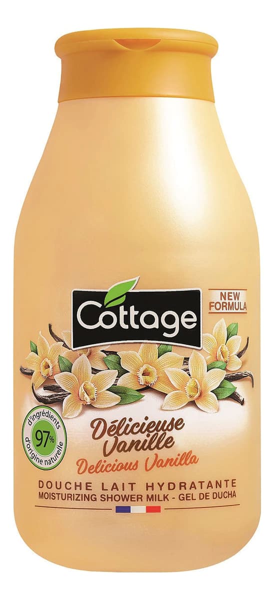 Cottage Увлажняющее молочко для душа Moisturizing Shower Milk Delicious Vanilla