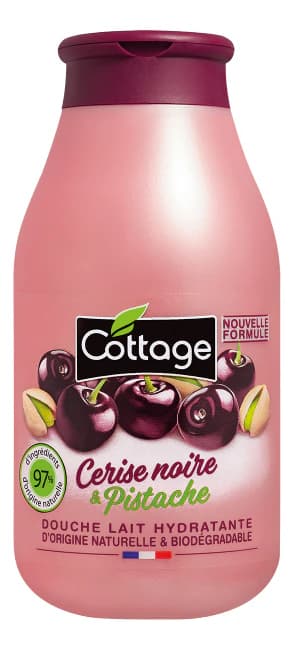 Cottage Молочко для душа Douche Lait Hydratante Cerise Noire & Pistache