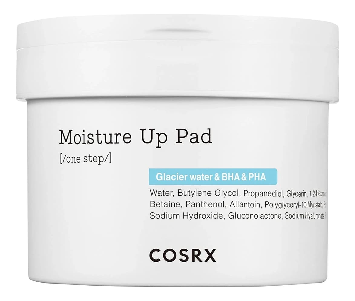 COSRX Очищающие подушечки для лица One Step Moisture Up Pad Special