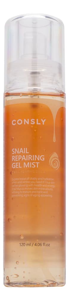Consly Восстанавливающий гель-мист для лица с муцином улитки Snail Repairing Gel Mist