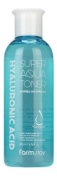Farm Stay Увлажняющий тонер для лица с гиалуроновой кислотой Hyaluronic Acid Super Aqua Toner