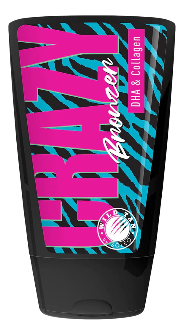 Soleo Крем-бронзатор для загара с антивозрастной формулой Crazy Bronzer DHA & Collagen