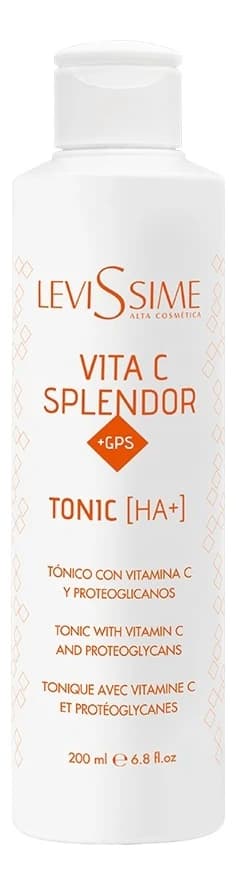 Levissime Тоник для лица с витамином С и растительными протеогликанами VITA C Splendor + GPS Tonic [HA+]