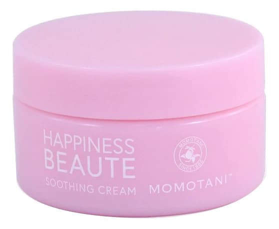 MOMOTANI Смягчающий крем для лица с растительными экстрактами Happiness Beaute Soothing Cream