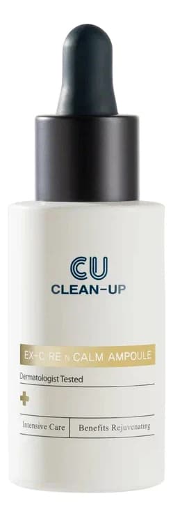CUSKIN Концентрированная ампульная сыворотка для лица Clean-Up Ex-C Re N Calm Ampoule