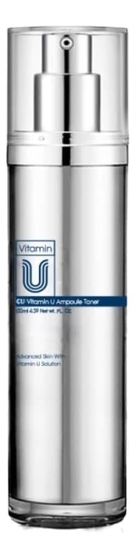 CUSKIN Ампульный тонер для лица с пептидами и витамином Vitamin U Ampoule Toner