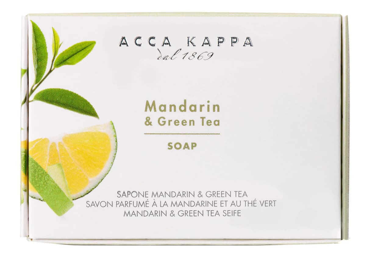Acca Kappa Мыло туалетное Mandarin & Green Tea