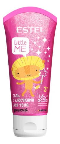ESTEL Детский гель для тела с блестками Little Me