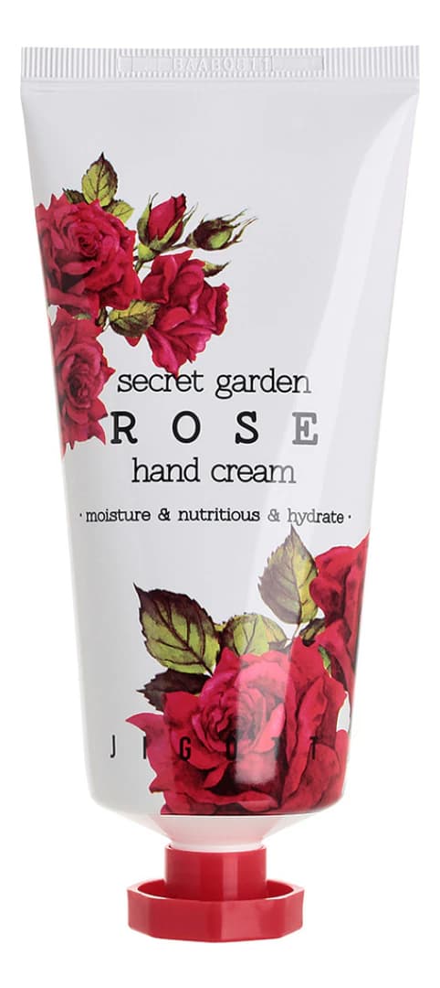 Jigott Крем для рук с экстрактом розы Secret Garden Rose Hand Cream