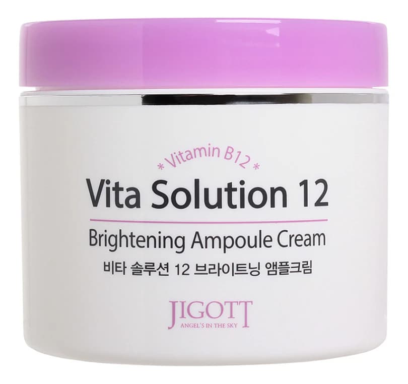 Jigott Ампульный крем для лица Vita Solution 12 Brightening Ampoule Cream