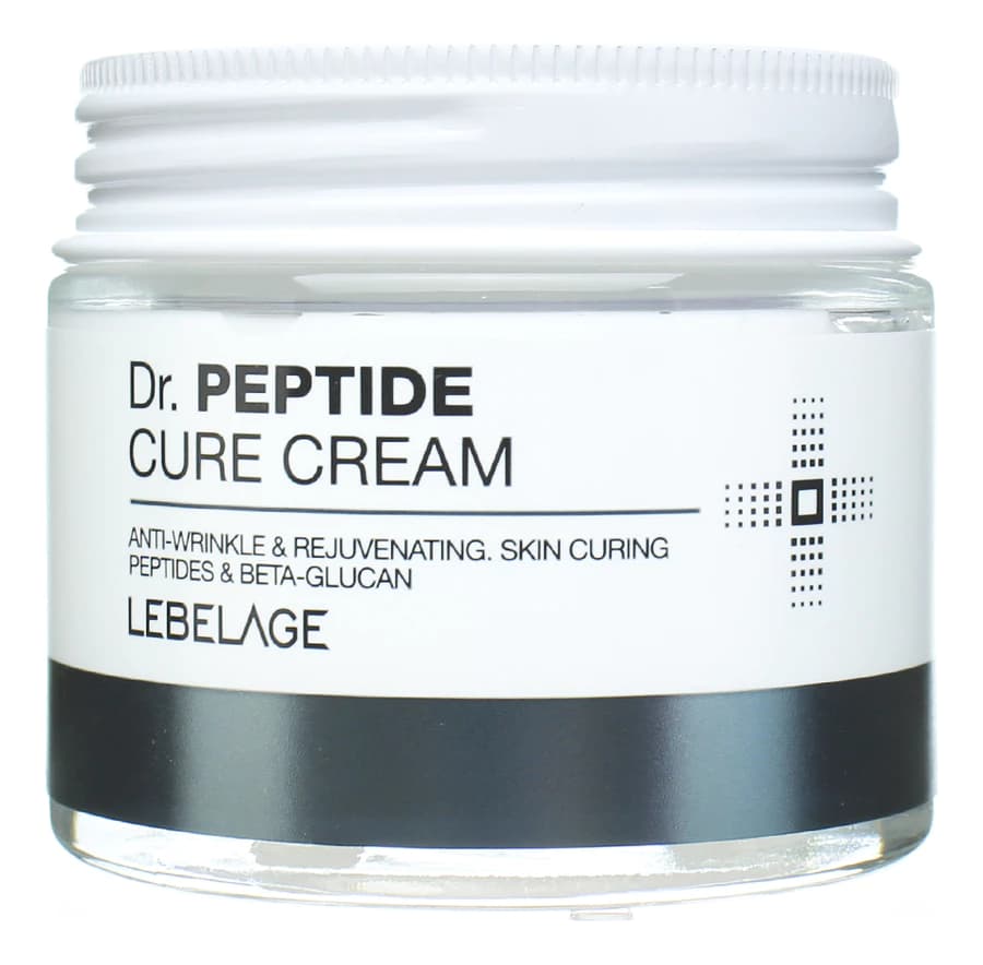 Lebelage Антивозрастной омолаживающий крем для лица с пептидами Dr. Peptide Cure Cream