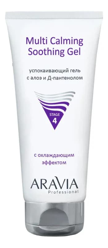 Aravia Успокаивающий гель с алоэ и Д-пантенолом для лица и тела Professional Multi Calming Soothing Gel