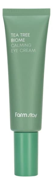 Farm Stay Успокаивающий крем для кожи вокруг глаз с экстрактом чайного дерева Tea Tree Biome Calming Eye Cream