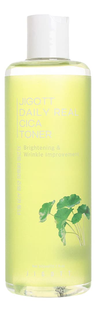 Jigott Успокаивающий тонер для лица с экстрактом центеллы азиатской Daily Real Cica Toner