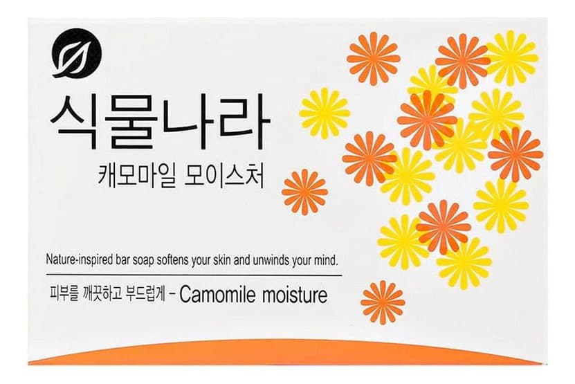 LION Туалетное мыло с экстрактом ромашки Botanic Nation Camomile Moisture