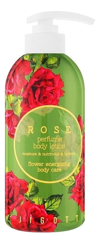 Jigott Парфюмерный лосьон для тела с экстрактом розы Rose Perfume Body Lotion