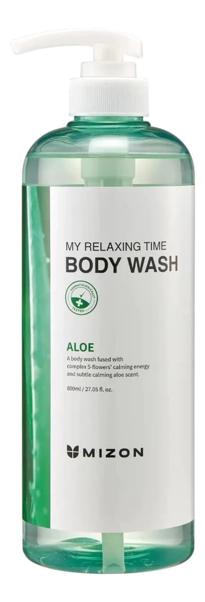 Mizon Гель для душа с экстрактом алоэ вера My Relaxing Time Body Wash Aloe