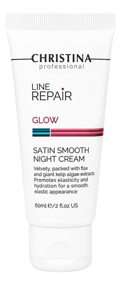 CHRISTINA Разглаживающий ночной крем для лица Сатин Line Repair Glow Satin Smooth Night Cream