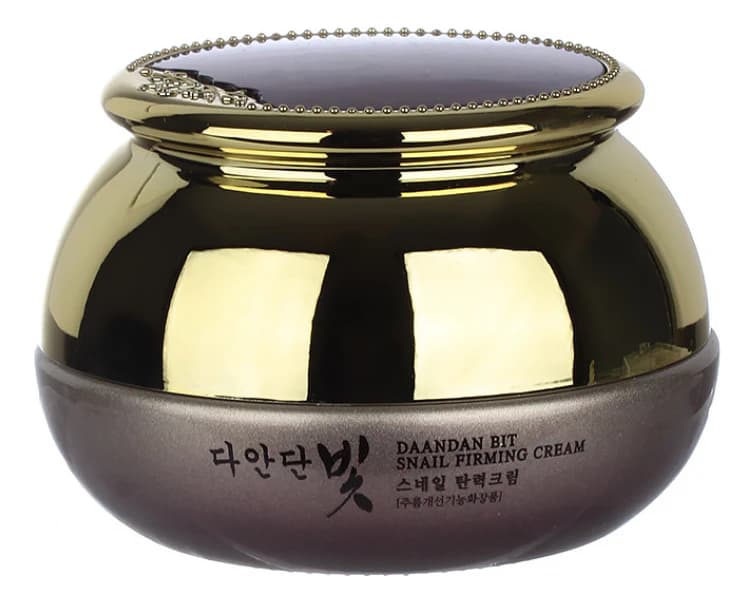 Jigott Увлажняющий крем для лица с муцином улитки Daandan Bit Snail Firming Cream