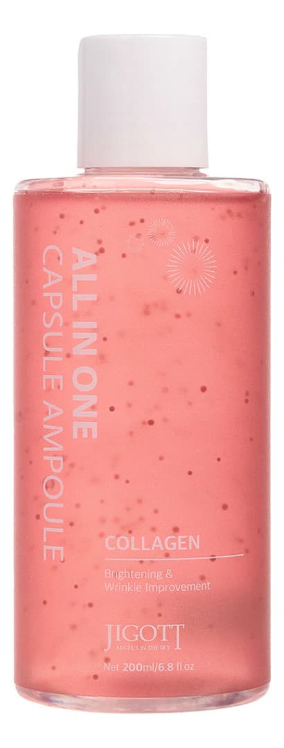 Jigott Капсульная сыворотка для лица с коллагеном All In One Collagen Capsule Ampoule