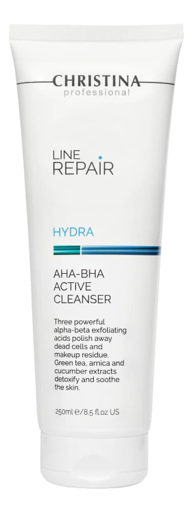 CHRISTINA Очищающий гель для лица с кислотами Line Repair Hydra Aha-Bha Active Cleanser