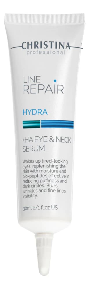 CHRISTINA Сыворотка для кожи вокруг глаз и шеи с гиалуроновой кислотой Line Repair Hydra Ha Eye & Neck Serum