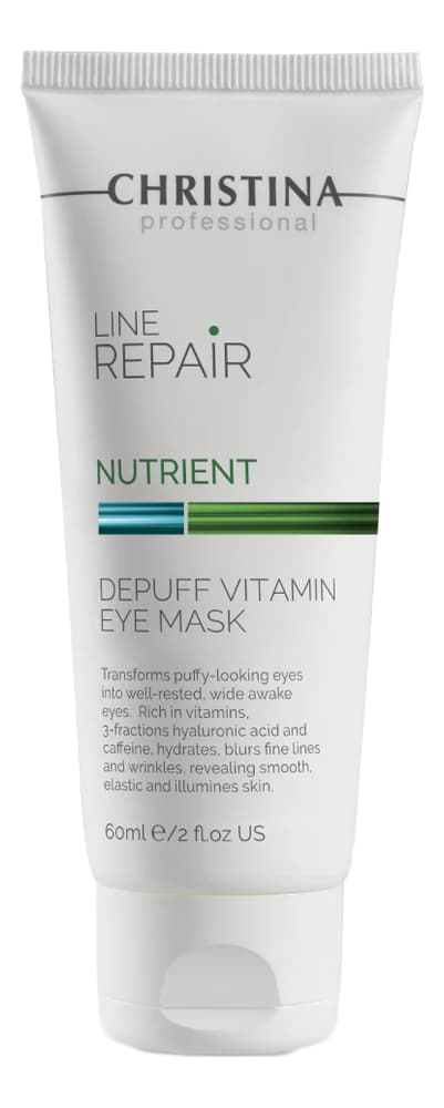 CHRISTINA Восстанавливающая противоотечная маска для кожи вокруг глаз Line Repair Nutrient Depuff Vitamin Eye Mask
