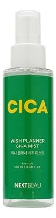 Nextbeau Мист для лица с экстрактом центеллы азиатской Wish Planner Cica Mist