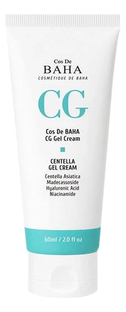 Cos De Baha Крем-гель для лица с экстрактом центеллы азиатской Centella Gel Cream Крем-гель