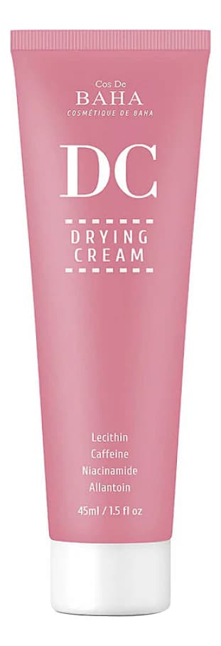 Cos De Baha Себорегулирующий крем для лица с лецитином и ниацинамидом Drying Cream