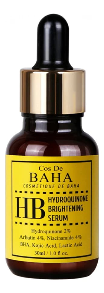 Cos De Baha Осветляющая сыворотка для лица с гидрохиноном Hydroquinone Brightening Serum