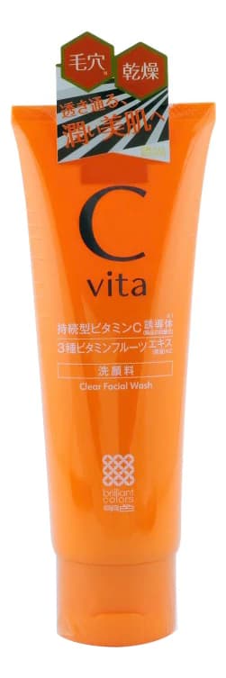 Meishoku Антиоксидантная пенка для умывания C Vita Clear Facial Wash