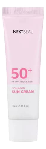 Nextbeau Солнцезащитный крем для лица с коллагеном Collagen Sun Cream SPF50+ PA++++