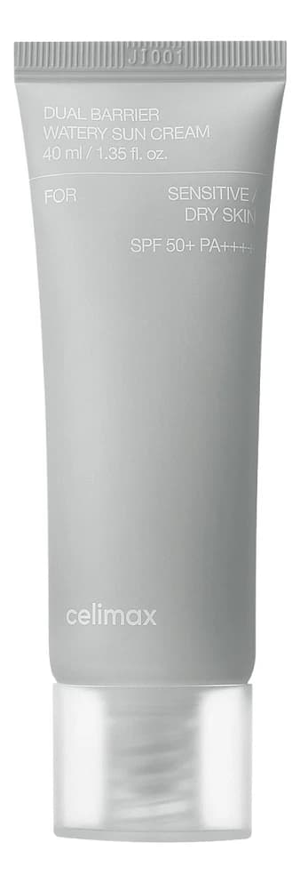 Celimax Солнцезащитный крем для сухой и чувствительной кожи Dual Barrier Watery Sun Cream SPF50+ PA++++