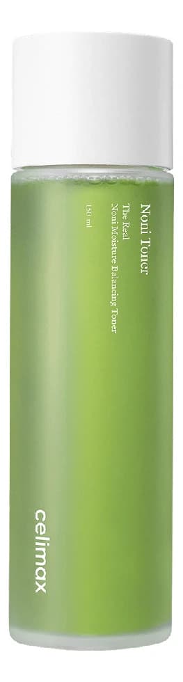 Celimax Тонер для лица с экстрактом плодов и маслом семян нони Real Noni Moisture Balancing Toner
