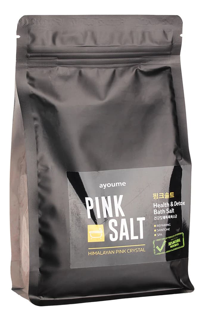 Ayoume Гималайская розовая соль для ванны Pink Salt