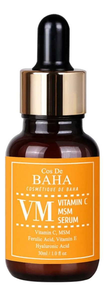Cos De Baha Сыворотка для лица с витамином C и феруловой кислотой Vitamin C MSM Serum